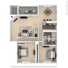 The Cascade 301 floor plan